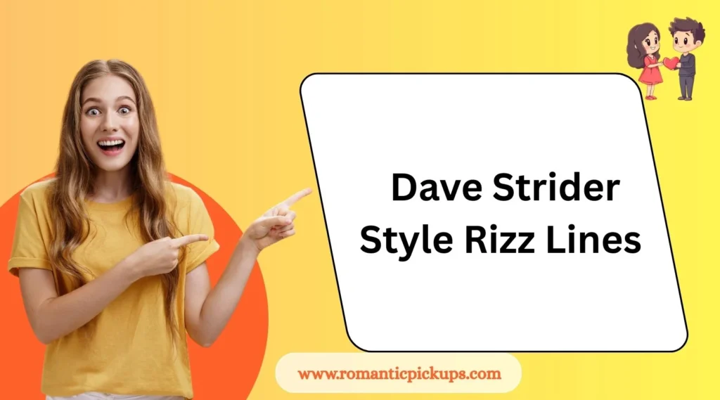 Dave Strider Style Rizz Lines