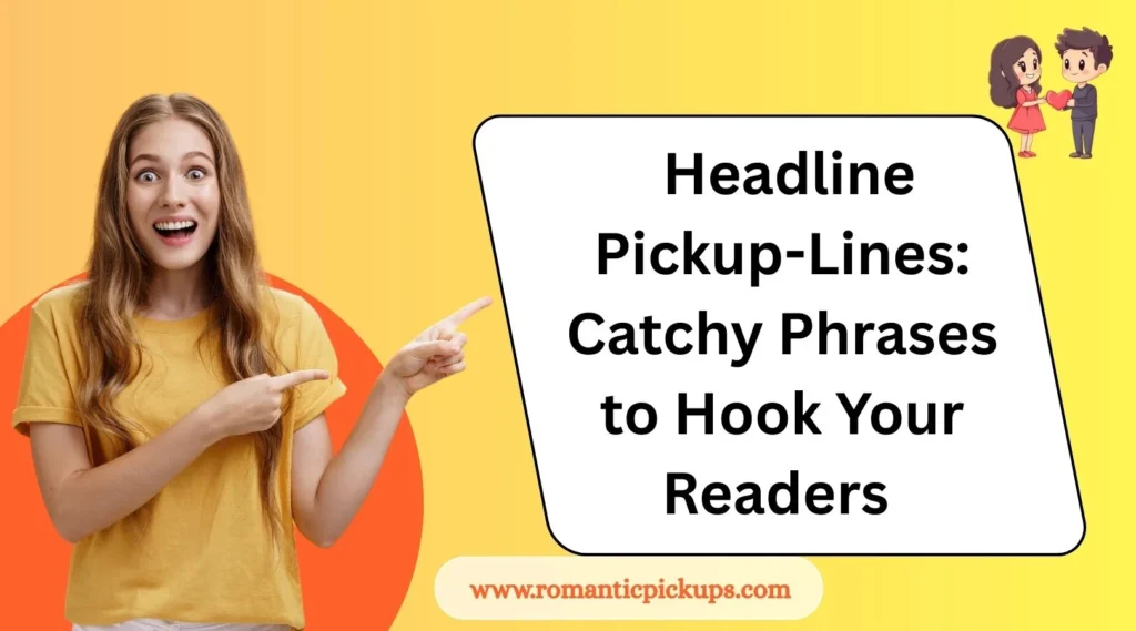 Headline Pickup-Lines: Catchy Phrases to Hook Your Readers