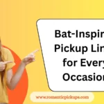 Bat-Inspired Pickup Lines for Every Occasion