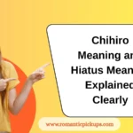 Chihiro Meaning and Hiatus Meaning Explained Clearly