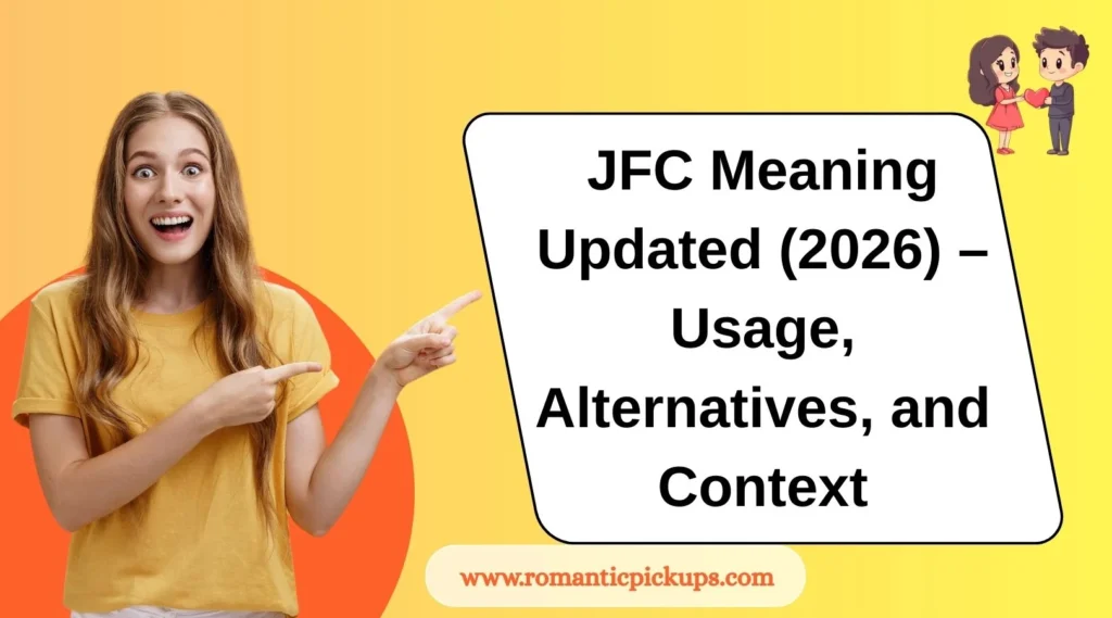 JFC Meaning Updated (2026) – Usage, Alternatives, and Context