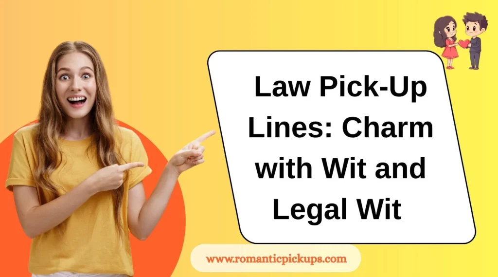Law Pick-Up Lines: Charm with Wit and Legal Wit