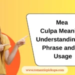 Mea Culpa Meaning: Understanding the Phrase and Its Usage