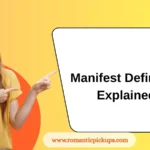 Manifest Definition Explained