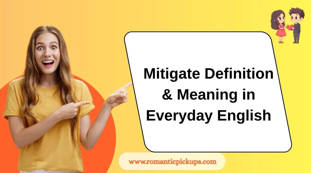 Mitigate Definition & Meaning in Everyday English