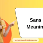 Sans Meaning