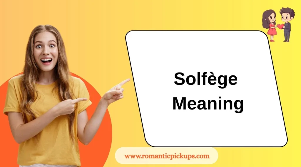 Solfège Meaning