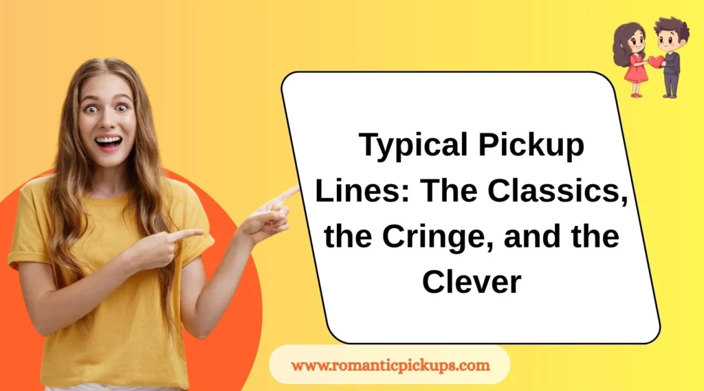 Typical Pickup Lines: The Classics, the Cringe, and the Clever