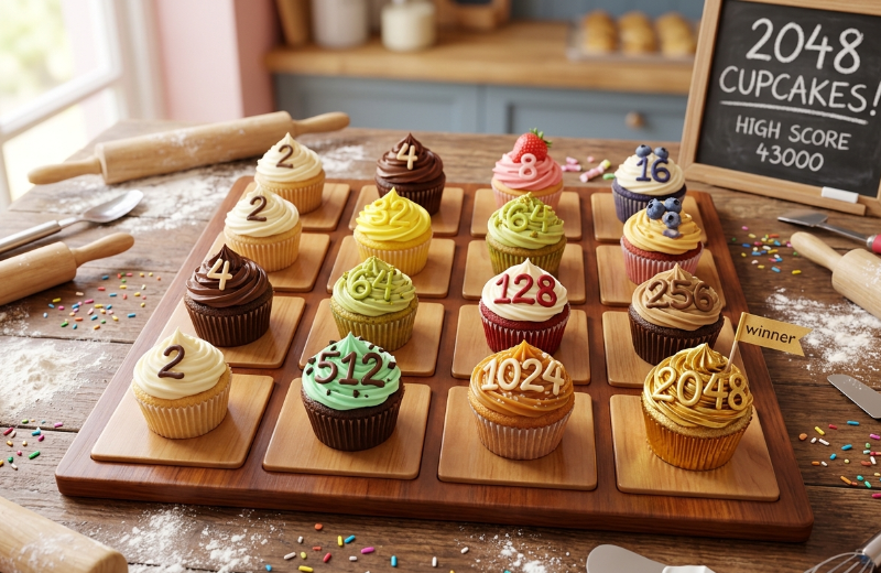 What Is the Highest Cupcake in 2048 Cupcakes?