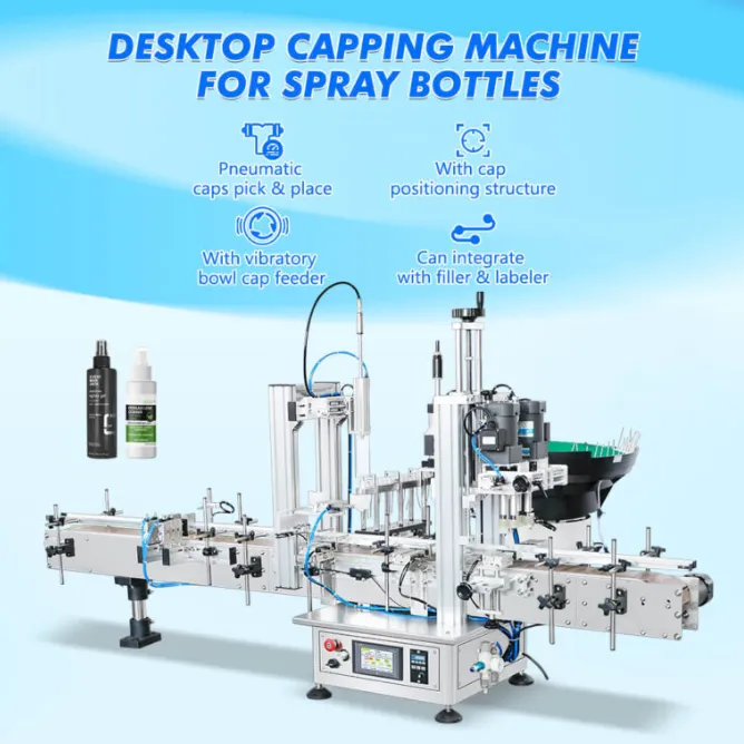 Best automatic bottle capping machine